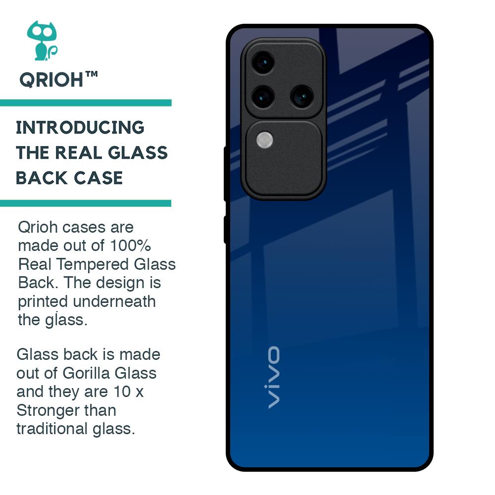 Very Blue Glass Case for Vivo V30 Pro 5G