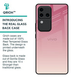 Blooming Pink Glass Case for Vivo V30 Pro 5G