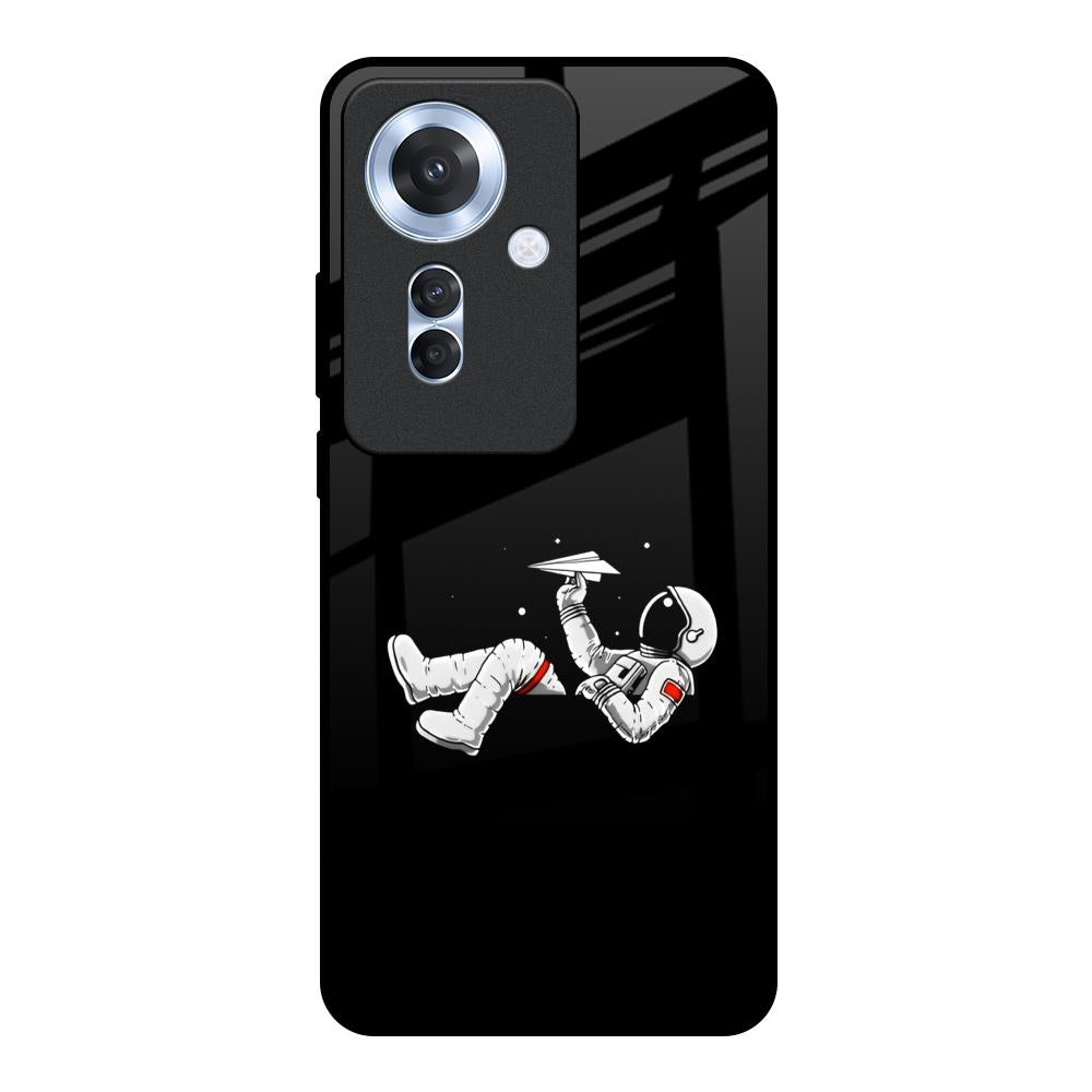 Space Traveller Oppo F25 Pro 5G Glass Back Cover Online