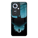 Cyan Bat Oppo F25 Pro 5G Glass Back Cover Online