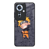 Orange Chubby Oppo F25 Pro 5G Glass Back Cover Online