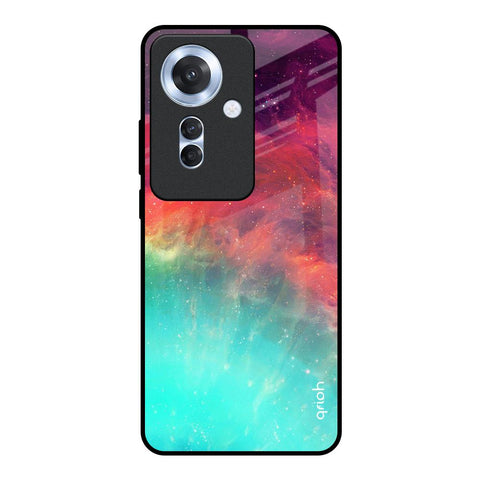 Colorful Aura Oppo F25 Pro 5G Glass Back Cover Online