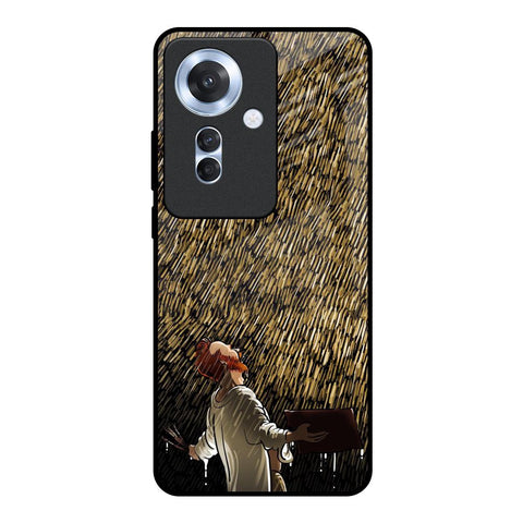 Rain Festival Oppo F25 Pro 5G Glass Back Cover Online