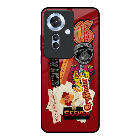 Gryffindor Oppo F25 Pro 5G Glass Back Cover Online