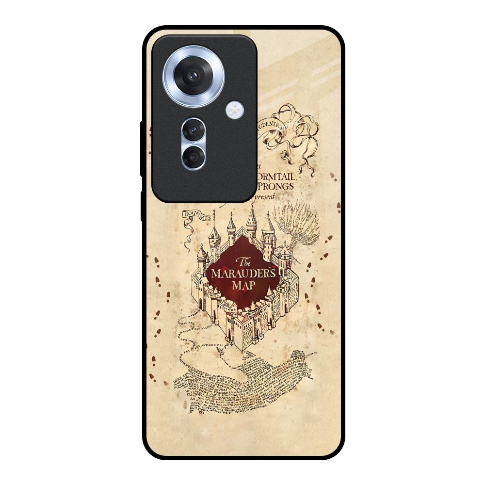 Magical Map Oppo F25 Pro 5G Glass Back Cover Online