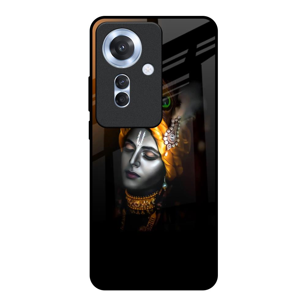 Ombre Krishna Oppo F25 Pro 5G Glass Back Cover Online