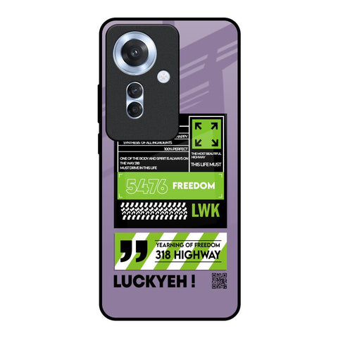 Run & Freedom Oppo F25 Pro 5G Glass Back Cover Online