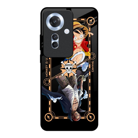 Shanks & Luffy Oppo F25 Pro 5G Glass Back Cover Online