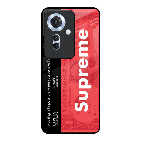 Supreme Ticket Oppo F25 Pro 5G Glass Back Cover Online