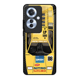 Yellow Racing Car Oppo F25 Pro 5G Glass Back Cover Online