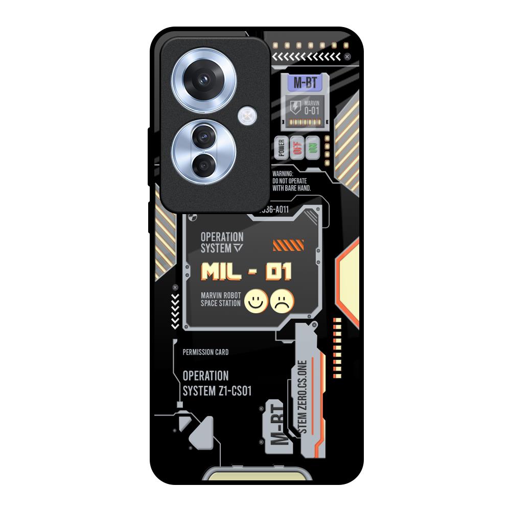 Exposed Parts Oppo F25 Pro 5G Glass Back Cover Online