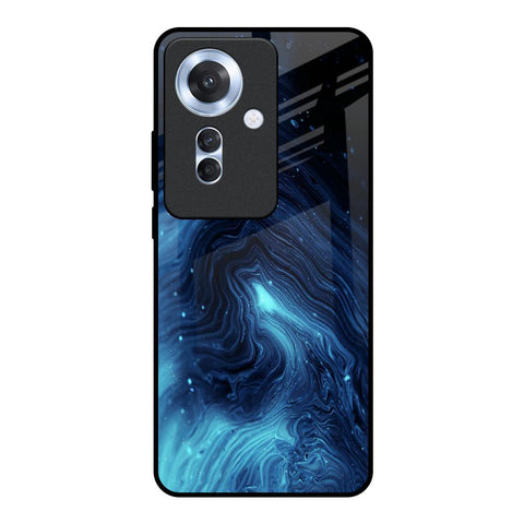 Dazzling Ocean Gradient Oppo F25 Pro 5G Glass Back Cover Online