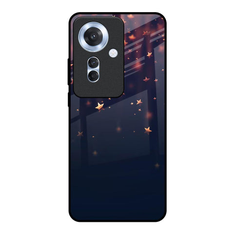 Falling Stars Oppo F25 Pro 5G Glass Back Cover Online