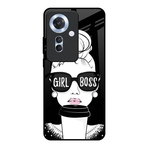 Girl Boss Oppo F25 Pro 5G Glass Back Cover Online