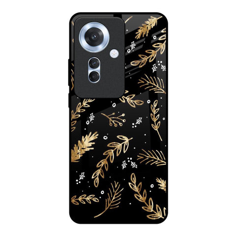 Autumn Leaves Oppo F25 Pro 5G Glass Back Cover Online