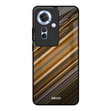 Diagonal Slash Pattern Oppo F25 Pro 5G Glass Back Cover Online