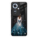 Queen Of Fashion Oppo F25 Pro 5G Glass Back Cover Online
