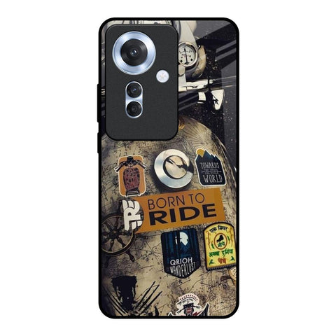 Ride Mode On Oppo F25 Pro 5G Glass Back Cover Online