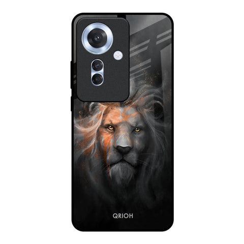 Devil Lion Oppo F25 Pro 5G Glass Back Cover Online