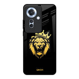 Lion The King Oppo F25 Pro 5G Glass Back Cover Online
