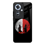 Anime Red Moon Oppo F25 Pro 5G Glass Back Cover Online