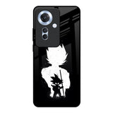 Monochrome Goku Oppo F25 Pro 5G Glass Back Cover Online