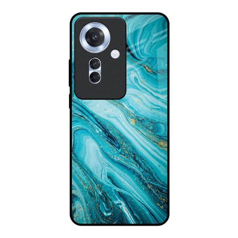 Ocean Marble Oppo F25 Pro 5G Glass Back Cover Online