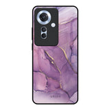 Purple Gold Marble Oppo F25 Pro 5G Glass Back Cover Online