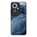 Deep Ocean Marble Oppo F25 Pro 5G Glass Back Cover Online