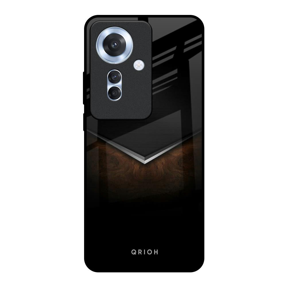 Dark Walnut Oppo F25 Pro 5G Glass Back Cover Online
