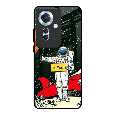 Astronaut on Mars Oppo F25 Pro 5G Glass Back Cover Online