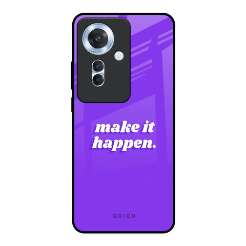 Make it Happen Oppo F25 Pro 5G Glass Back Cover Online