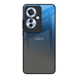 Blue Grey Ombre Oppo F25 Pro 5G Glass Back Cover Online