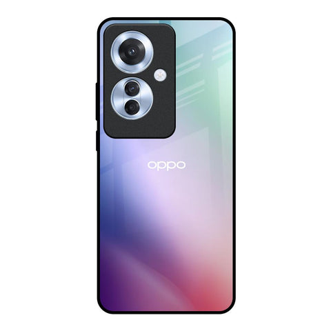 Abstract Holographic Oppo F25 Pro 5G Glass Back Cover Online