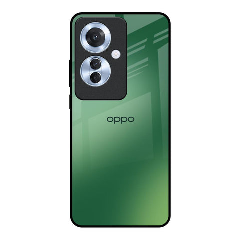Green Grunge Texture Oppo F25 Pro 5G Glass Back Cover Online