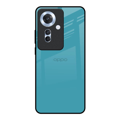 Oceanic Turquiose Oppo F25 Pro 5G Glass Back Cover Online