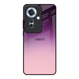 Purple Gradient Oppo F25 Pro 5G Glass Back Cover Online