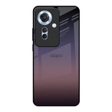 Grey Ombre Oppo F25 Pro 5G Glass Back Cover Online