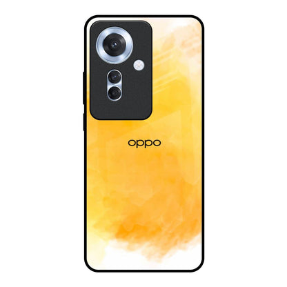 Rustic Orange Oppo F25 Pro 5G Glass Back Cover Online