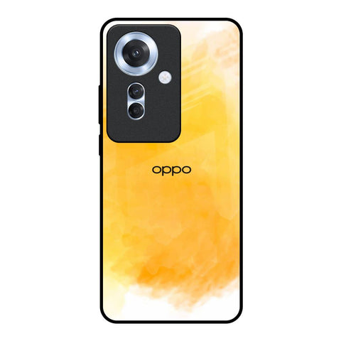 Rustic Orange Oppo F25 Pro 5G Glass Back Cover Online