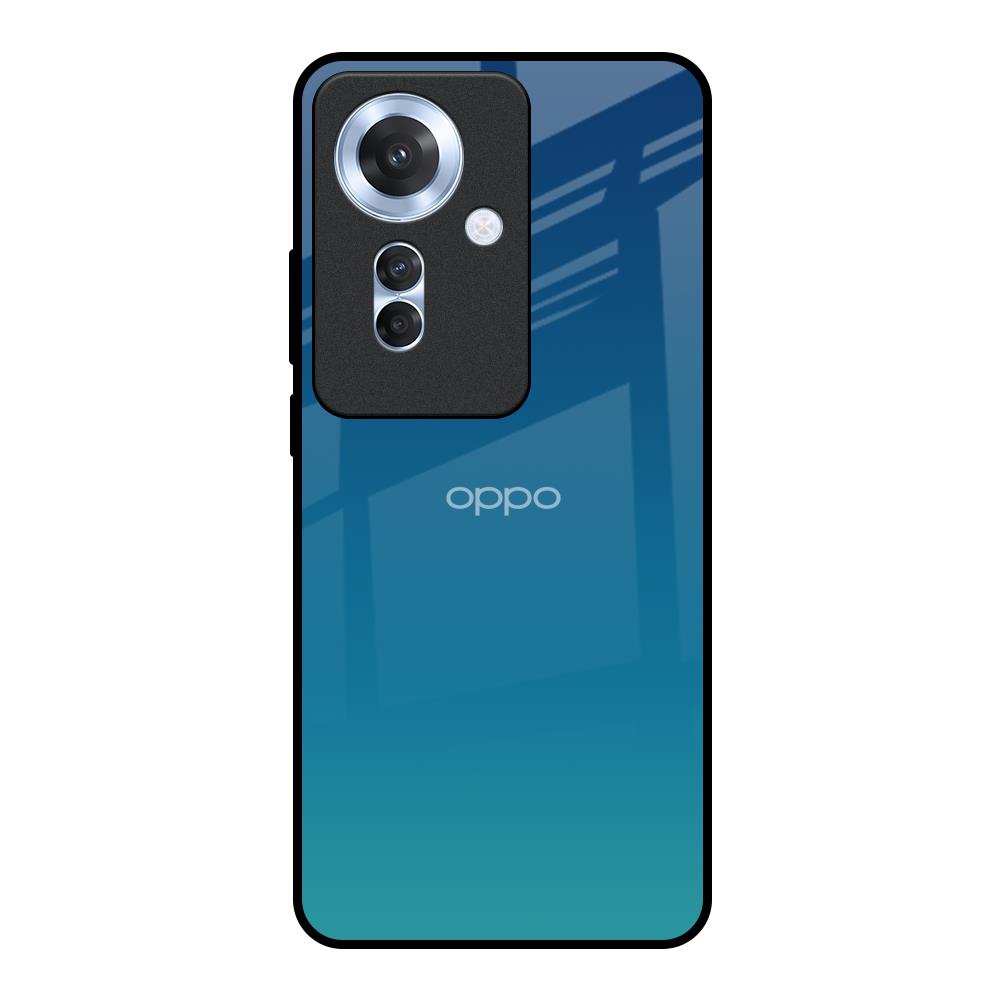 Celestial Blue Oppo F25 Pro 5G Glass Back Cover Online