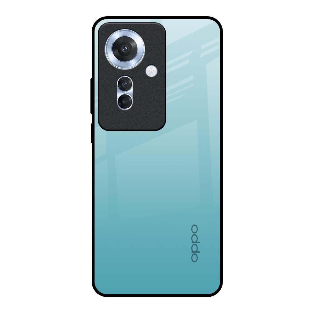 Arctic Blue Oppo F25 Pro 5G Glass Back Cover Online