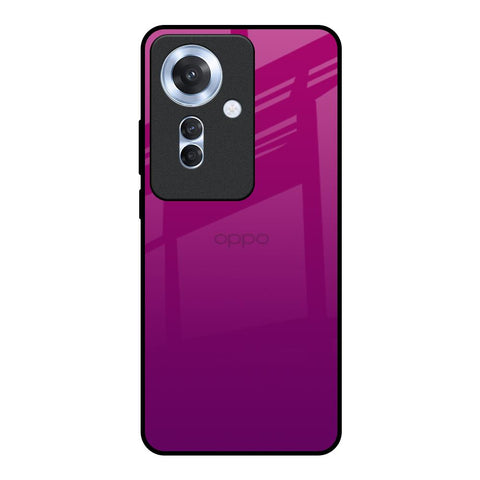Magenta Gradient Oppo F25 Pro 5G Glass Back Cover Online