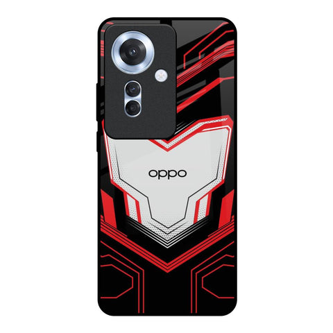 Quantum Suit Oppo F25 Pro 5G Glass Back Cover Online
