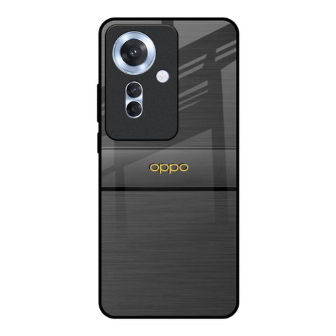Grey Metallic Glass Oppo F25 Pro 5G Glass Back Cover Online