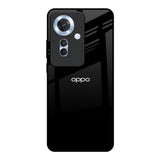 Jet Black Oppo F25 Pro 5G Glass Back Cover Online