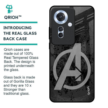 Sign Of Hope Glass Case for Oppo F25 Pro 5G