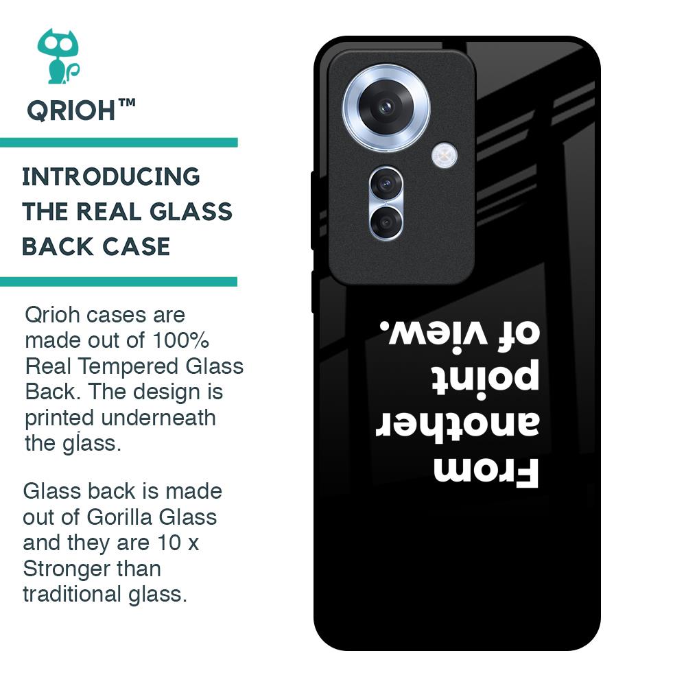 Motivation Glass Case for Oppo F25 Pro 5G