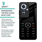 Classic Keypad Pattern Glass Case for Oppo F25 Pro 5G