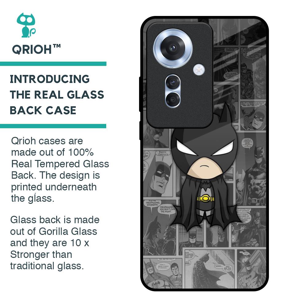Cartoon Art Glass Case for Oppo F25 Pro 5G